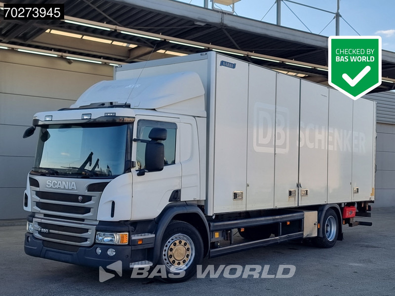 Scania P280 4X2 Euro 6 Tailgate Automatic - Camion fourgon: photos 1 Scania P280 4X2 Euro 6 Tailgate Automatic - Camion fourgon: photos 1