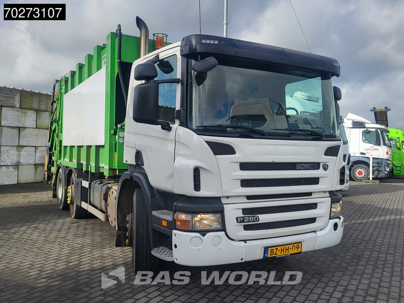 Scania P280 6X2 NL-Truck Lenkachse MOL PUSHER 2000 Euro 5 - Benne à ordures ménagères: photos 5 Scania P280 6X2 NL-Truck Lenkachse MOL PUSHER 2000 Euro 5 - Benne à ordures ménagères: photos 5