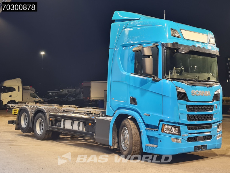 Scania R500 R 6X2 WECON BDF Full Air Suspension Retarder Lift-Axle Automatic Leather Seats - Camion porte-conteneur/ Caisse mobile: photos 3 Scania R500 R 6X2 WECON BDF Full Air Suspension Retarder Lift-Axle Automatic Leather Seats - Camion porte-conteneur/ Caisse mobile: photos 3