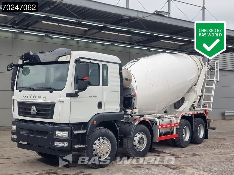Sitrak G5 350 8X4 8m3 Liebherr mixer Manual Steel Suspension - Camion malaxeur: photos 1 Sitrak G5 350 8X4 8m3 Liebherr mixer Manual Steel Suspension - Camion malaxeur: photos 1