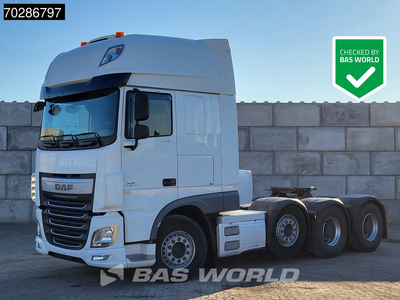 DAF XF 510 8X4 185T! Retarder Lift+Lenkachse Big-Axle Standklima ACC Euro 6 - Tracteur routier: photos 1 DAF XF 510 8X4 185T! Retarder Lift+Lenkachse Big-Axle Standklima ACC Euro 6 - Tracteur routier: photos 1