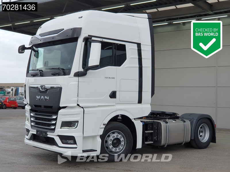 MAN TGX 18.480 4X2 NEW! GX Retarder 2x Tanks Standklima ACC Navi - Tracteur routier: photos 1 MAN TGX 18.480 4X2 NEW! GX Retarder 2x Tanks Standklima ACC Navi - Tracteur routier: photos 1