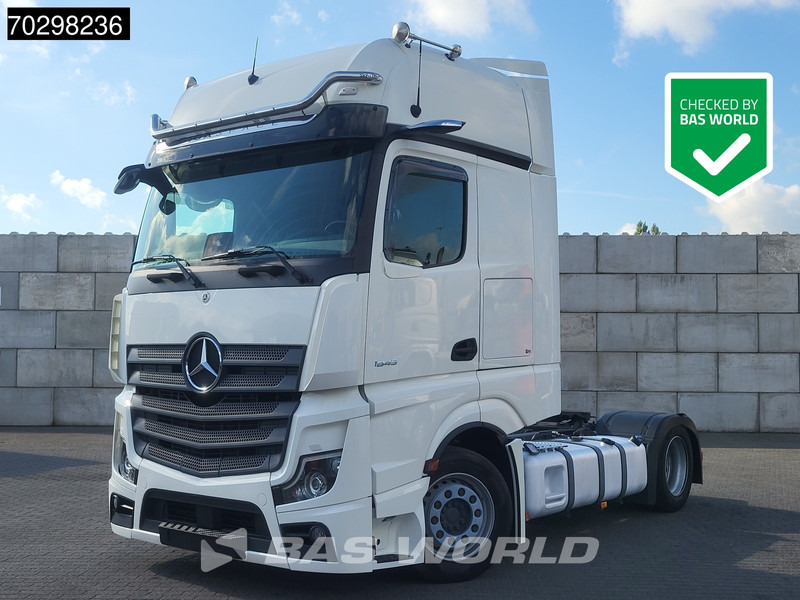 Mercedes-Benz Actros 1845 4X2 Mega Retarder 2xTanks ACC Standklima Euro 6 - Tracteur routier: photos 1 Mercedes-Benz Actros 1845 4X2 Mega Retarder 2xTanks ACC Standklima Euro 6 - Tracteur routier: photos 1