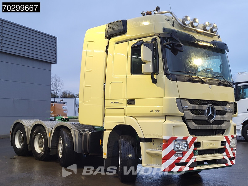 Mercedes-Benz Actros 4155 8X4 120T! 3-Pedals Retarder Big-Axle Lift+Lenkachse Euro 5 - Tracteur routier: photos 3 Mercedes-Benz Actros 4155 8X4 120T! 3-Pedals Retarder Big-Axle Lift+Lenkachse Euro 5 - Tracteur routier: photos 3
