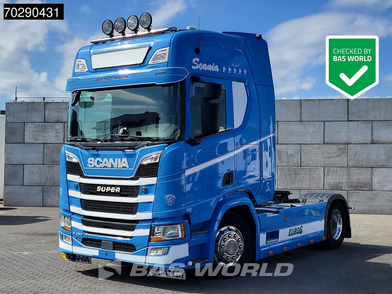 Scania R450 R 4X2 Retarder Standairco ACC Euro 6 - Tracteur routier: photos 1 Scania R450 R 4X2 Retarder Standairco ACC Euro 6 - Tracteur routier: photos 1