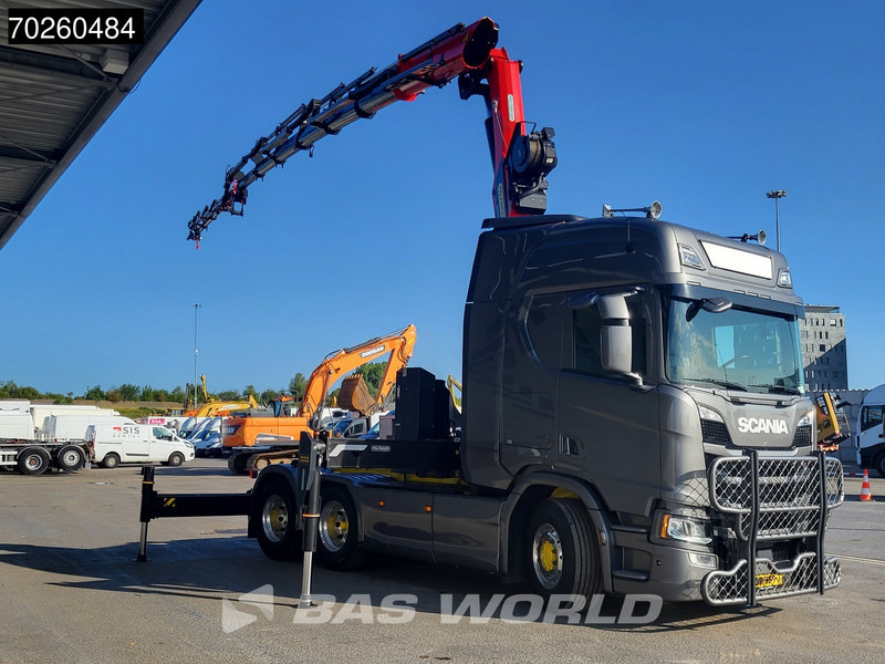 Scania R540 6X2 FULLY PREPARED NEW Palfinger 370 TEC CRANE + JIB + Winch Retarder - Tracteur routier: photos 3 Scania R540 6X2 FULLY PREPARED NEW Palfinger 370 TEC CRANE + JIB + Winch Retarder - Tracteur routier: photos 3