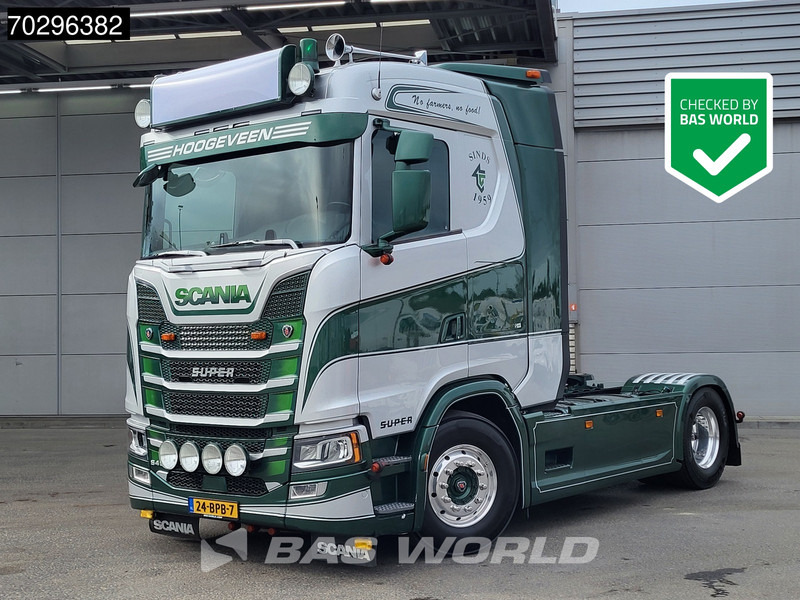 Scania S450 S 4X2 NL-Truck Full-Air Retarder Alcoa's Leder ACC LED - Tracteur routier: photos 1 Scania S450 S 4X2 NL-Truck Full-Air Retarder Alcoa's Leder ACC LED - Tracteur routier: photos 1
