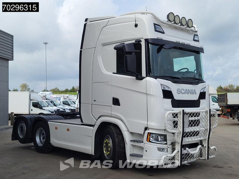 Scania S540 6X2 Retarder Full-Air 2xTanks Leder Standklima Liftachse ACC Euro 6 - Tracteur routier: photos 3 Scania S540 6X2 Retarder Full-Air 2xTanks Leder Standklima Liftachse ACC Euro 6 - Tracteur routier: photos 3