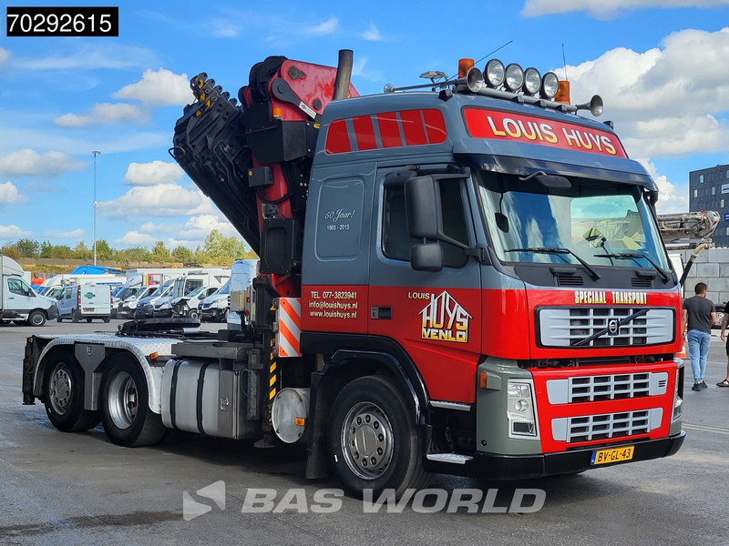 Tracteur routier Volvo FM 440 FM 6X2 Palfinger PK60.002 10x Extensions NL-Truck Lift+Steering Axle Crane Kran: photos 9