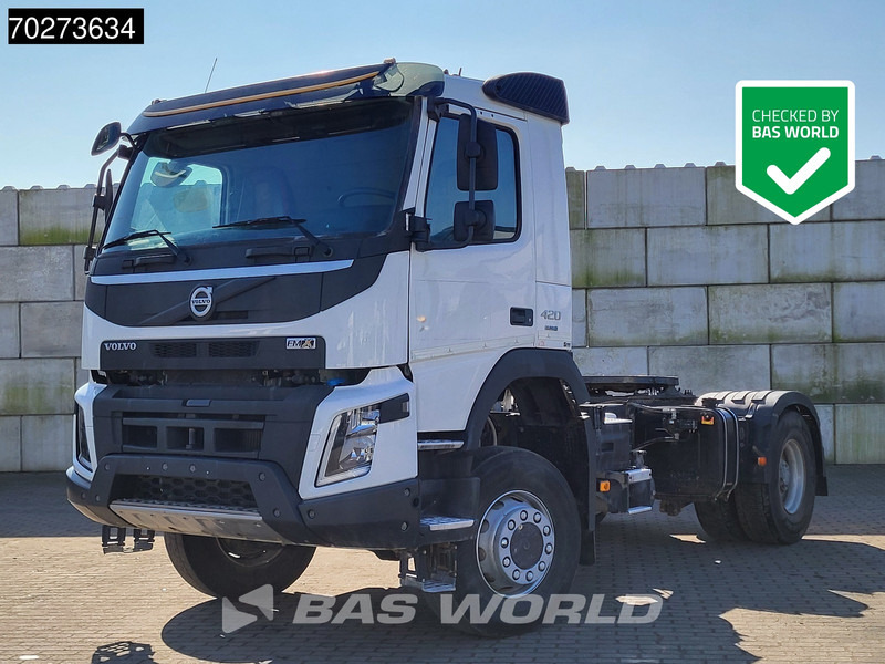Volvo FMX 420 4X4 4x4 Allrad Big-Axle Drumbrakes Hydraulik - Tracteur routier: photos 1 Volvo FMX 420 4X4 4x4 Allrad Big-Axle Drumbrakes Hydraulik - Tracteur routier: photos 1