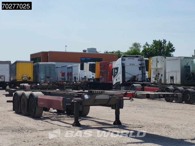 Semi-remorque porte-conteneur/ Caisse mobile Van Hool 3 axles: photos 5