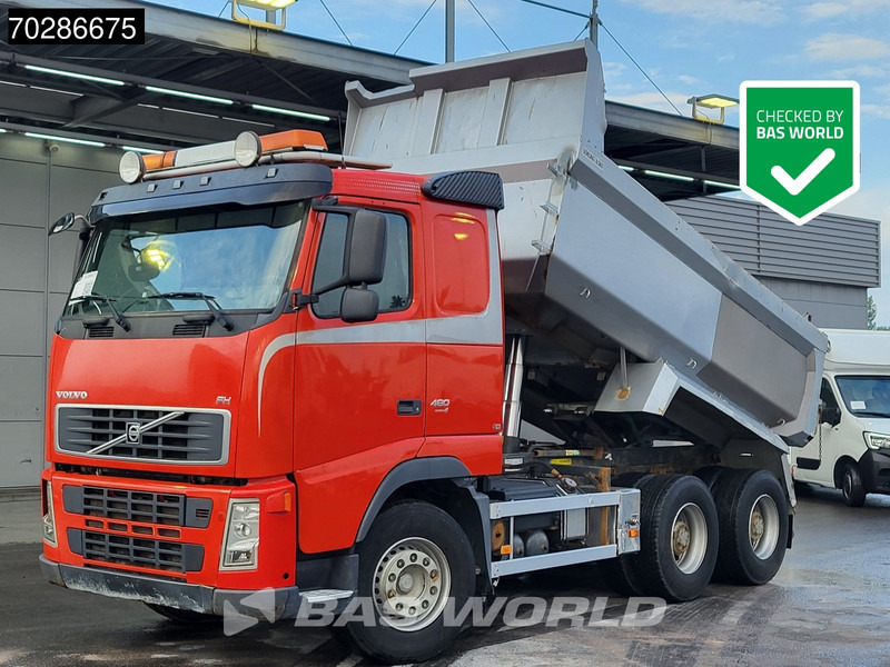 Volvo FH 480 FH 6X4 10m3 Maur Tipper Big-Axle Steel suspension Automatic Euro 4 - Camion benne: photos 1 Volvo FH 480 FH 6X4 10m3 Maur Tipper Big-Axle Steel suspension Automatic Euro 4 - Camion benne: photos 1