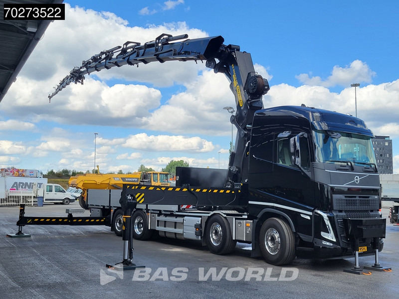 Volvo FH 500 8X2 NEW NL-Truck Palfinger PK110002 SH Crane + Fly-Jib Winch VEB+ - Camion plateau, Camion grue: photos 3 Volvo FH 500 8X2 NEW NL-Truck Palfinger PK110002 SH Crane + Fly-Jib Winch VEB+ - Camion plateau, Camion grue: photos 3