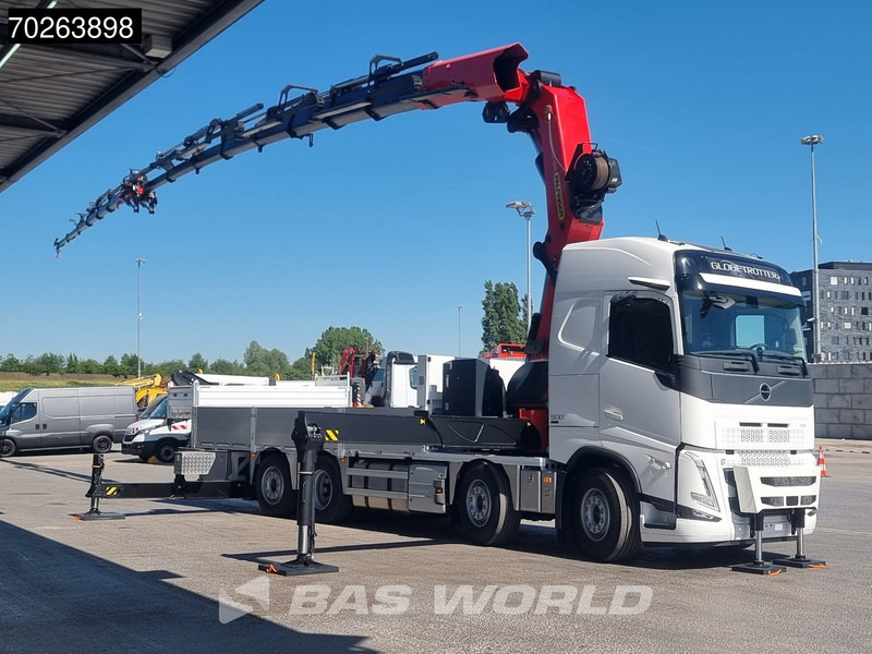 Volvo FH 500 8X2 NEW! Palfinger PK92002 SH 8+6 JIB Crane Kran Winch Lift-Lenkachse Navi - Camion plateau, Camion grue: photos 2 Volvo FH 500 8X2 NEW! Palfinger PK92002 SH 8+6 JIB Crane Kran Winch Lift-Lenkachse Navi - Camion plateau, Camion grue: photos 2