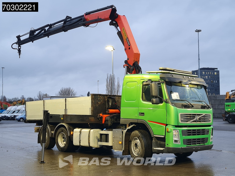 Volvo FM 340 FM 6X2 Palfinger PK23002 Crane 10m3 3-way tipper Lift+steering axle Euro 5 - Camion benne, Camion grue: photos 3 Volvo FM 340 FM 6X2 Palfinger PK23002 Crane 10m3 3-way tipper Lift+steering axle Euro 5 - Camion benne, Camion grue: photos 3