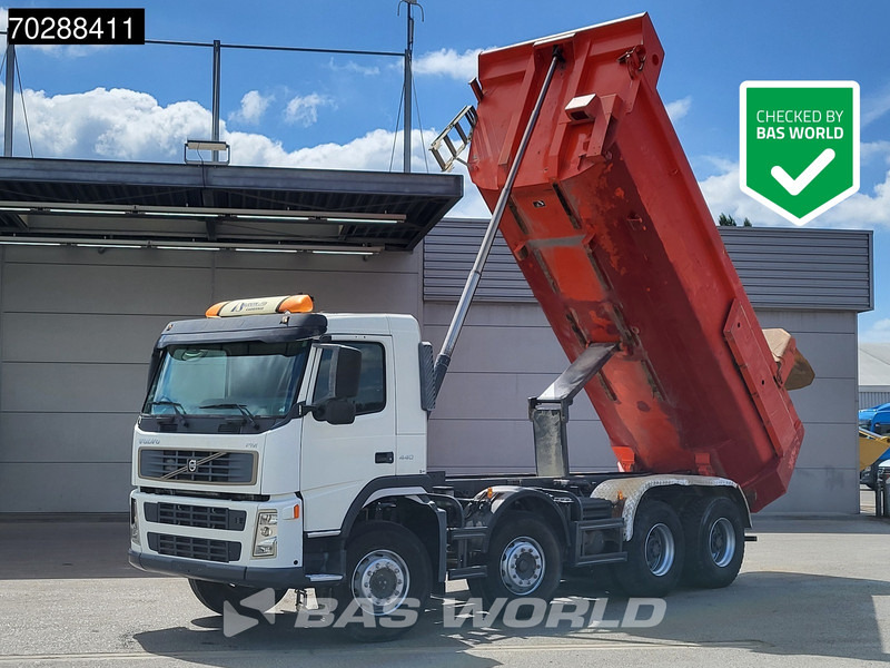 Volvo FM 440 8X4 14m3 Meiller Tipper Steelsuspension Big-Axle Euro 3 - Camion benne: photos 1 Volvo FM 440 8X4 14m3 Meiller Tipper Steelsuspension Big-Axle Euro 3 - Camion benne: photos 1