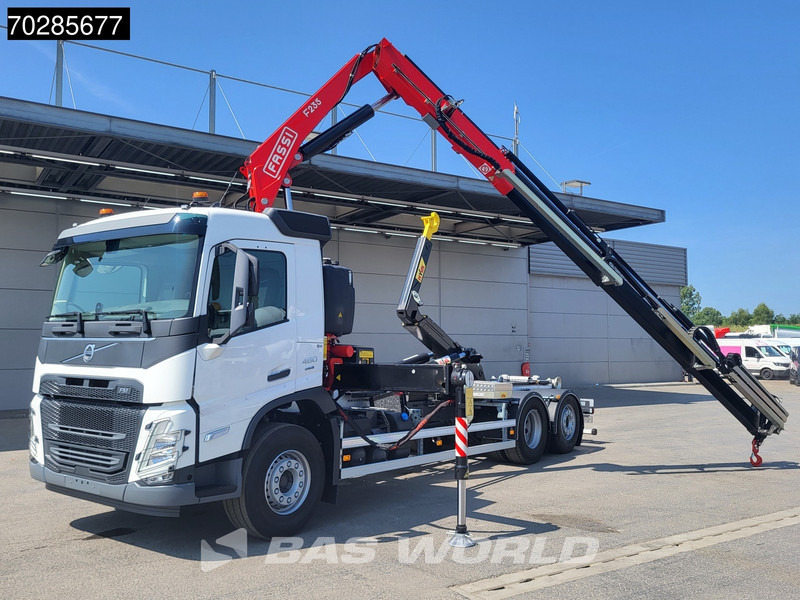 Volvo FM 460 6X2 NEW! FASSI F235A.0.25 Kran + HYVA 20-57-S Lift+steering axle Euro 6 - Camion ampliroll, Camion grue: photos 5 Volvo FM 460 6X2 NEW! FASSI F235A.0.25 Kran + HYVA 20-57-S Lift+steering axle Euro 6 - Camion ampliroll, Camion grue: photos 5
