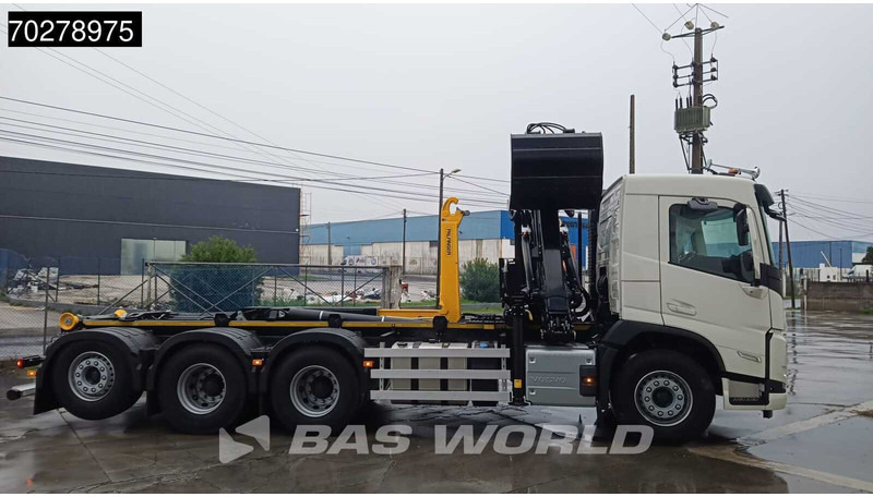 Camion ampliroll, Camion grue neuf Volvo FM 460 8X4 NEW! Palfinger Q200Z95TR HPLS Crane + HT 24 TEC Hooklift ACC LED: photos 10