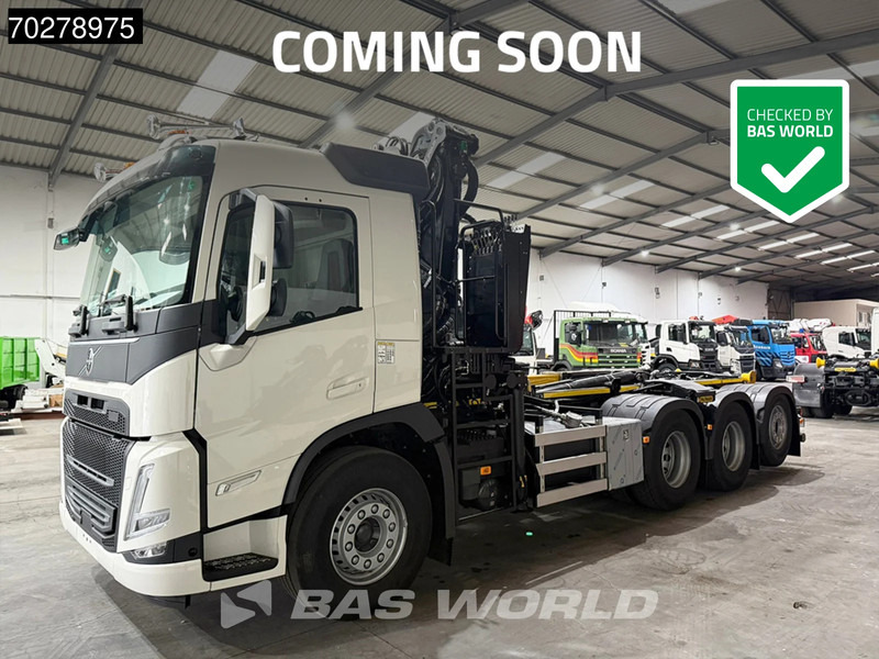 Volvo FM 460 8X4 NEW! Palfinger Q200Z95TR HPLS Crane + HT 24 TEC Hooklift ACC LED - Camion ampliroll, Camion grue: photos 1 Volvo FM 460 8X4 NEW! Palfinger Q200Z95TR HPLS Crane + HT 24 TEC Hooklift ACC LED - Camion ampliroll, Camion grue: photos 1