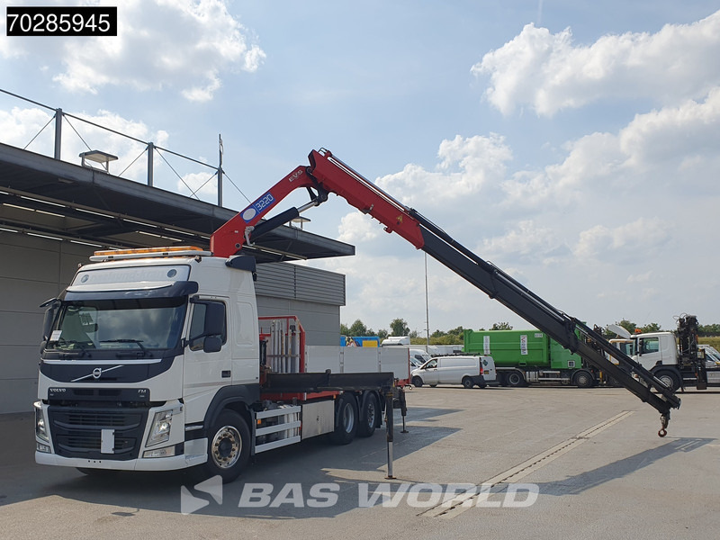Volvo FM 500 6X2 HMF 3220-K7 Lift-Steering Axle Crane Kran Euro 6 - Camion plateau, Camion grue: photos 5 Volvo FM 500 6X2 HMF 3220-K7 Lift-Steering Axle Crane Kran Euro 6 - Camion plateau, Camion grue: photos 5
