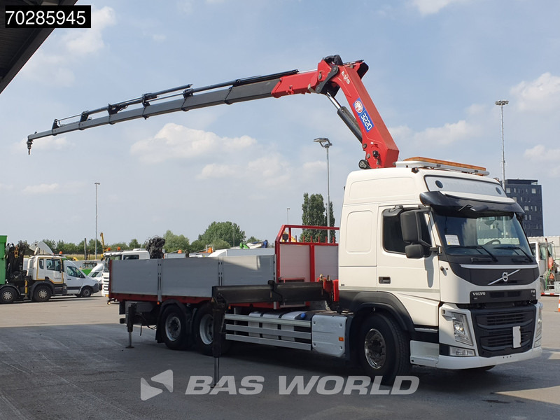 Volvo FM 500 6X2 HMF 3220-K7 Lift-Steering Axle Crane Kran Euro 6 - Camion plateau, Camion grue: photos 3 Volvo FM 500 6X2 HMF 3220-K7 Lift-Steering Axle Crane Kran Euro 6 - Camion plateau, Camion grue: photos 3