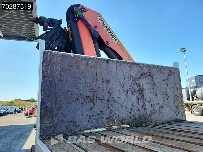Camion plateau, Camion grue Volvo FMX 370 6X4 Palfinger PK18002 EH Crane Kran Automatic Euro 5: photos 16