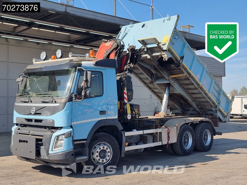 Volvo FMX 420 6X4 Fassi F155A.2.22 Crane 9m3 Big-Axle Automatic Euro 5 - Camion benne, Camion grue: photos 5 Volvo FMX 420 6X4 Fassi F155A.2.22 Crane 9m3 Big-Axle Automatic Euro 5 - Camion benne, Camion grue: photos 5