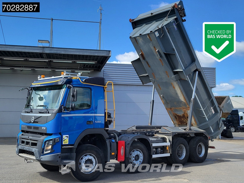 Volvo FMX 500 8X4 16m3 Forez-Bennes tipper Retarder Big-Axle Euro 6 - Camion benne: photos 1 Volvo FMX 500 8X4 16m3 Forez-Bennes tipper Retarder Big-Axle Euro 6 - Camion benne: photos 1