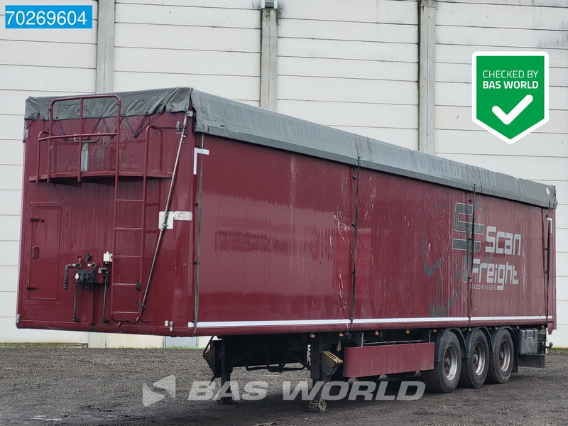 Kraker CF200 3 axles NL-Trailer Liftachse 81m3 10mm - Semi-remorque à fond mouvant: photos 1 Kraker CF200 3 axles NL-Trailer Liftachse 81m3 10mm - Semi-remorque à fond mouvant: photos 1
