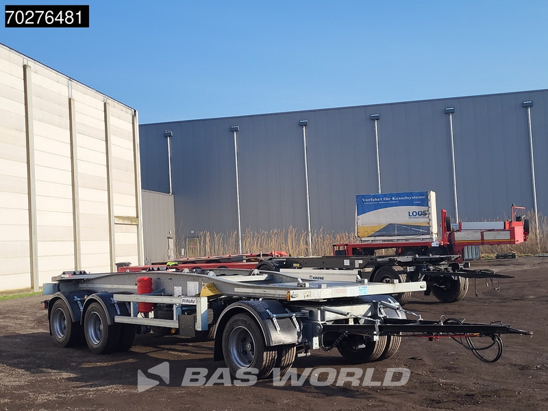 Panav PVC27M UNUSED Abrollanhänger Schlitten-Carrier Drehschemel - Remorque ampliroll/ Multibenne: photos 3 Panav PVC27M UNUSED Abrollanhänger Schlitten-Carrier Drehschemel - Remorque ampliroll/ Multibenne: photos 3