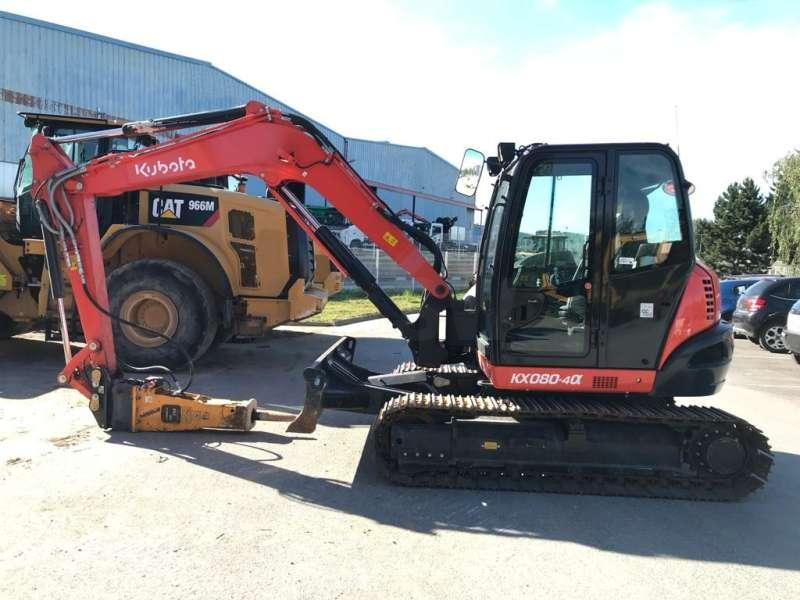 Kubota KX080-4 - Mini pelle: photos 1 Kubota KX080-4 - Mini pelle: photos 1
