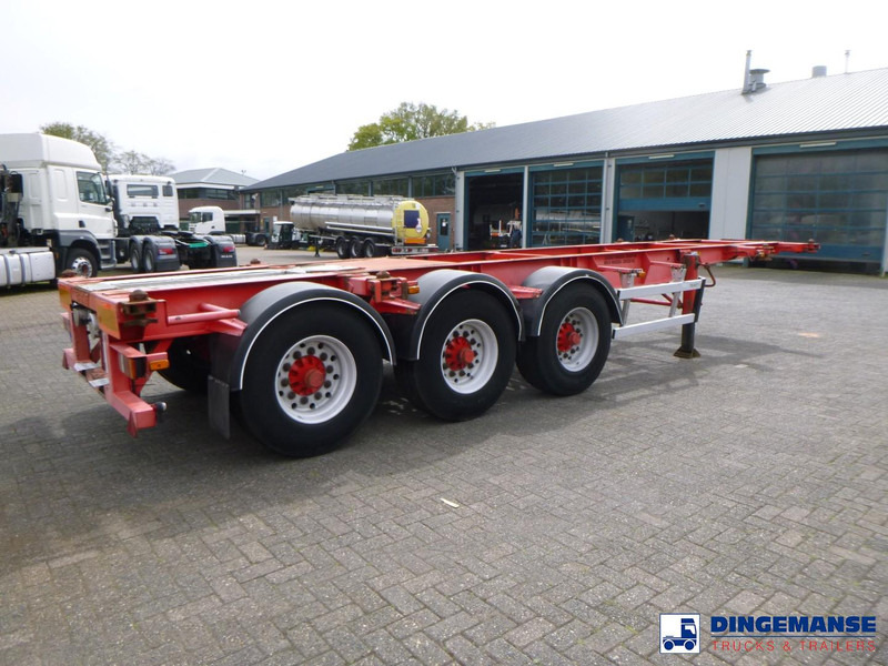 Burg 3-axle container chassis 20-30 ft - Semi-remorque porte-conteneur/ Caisse mobile: photos 4 Burg 3-axle container chassis 20-30 ft - Semi-remorque porte-conteneur/ Caisse mobile: photos 4