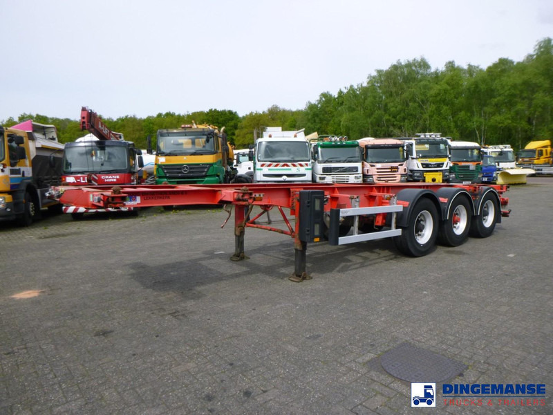 Burg 3-axle container chassis 20-30 ft - Semi-remorque porte-conteneur/ Caisse mobile: photos 1 Burg 3-axle container chassis 20-30 ft - Semi-remorque porte-conteneur/ Caisse mobile: photos 1