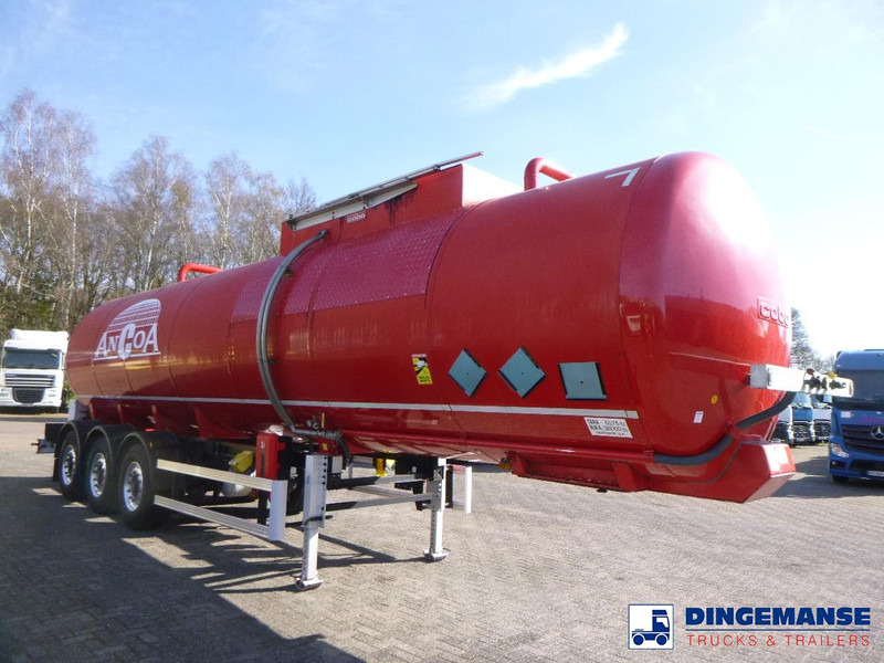 COBO Bitumen tank inox 34 m3 / 1 comp - Semi-remorque citerne: photos 2 COBO Bitumen tank inox 34 m3 / 1 comp - Semi-remorque citerne: photos 2