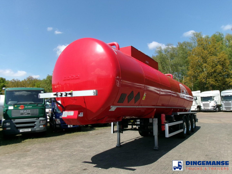 COBO Bitumen tank inox 34 m3 / 1 comp - Semi-remorque citerne: photos 1 COBO Bitumen tank inox 34 m3 / 1 comp - Semi-remorque citerne: photos 1