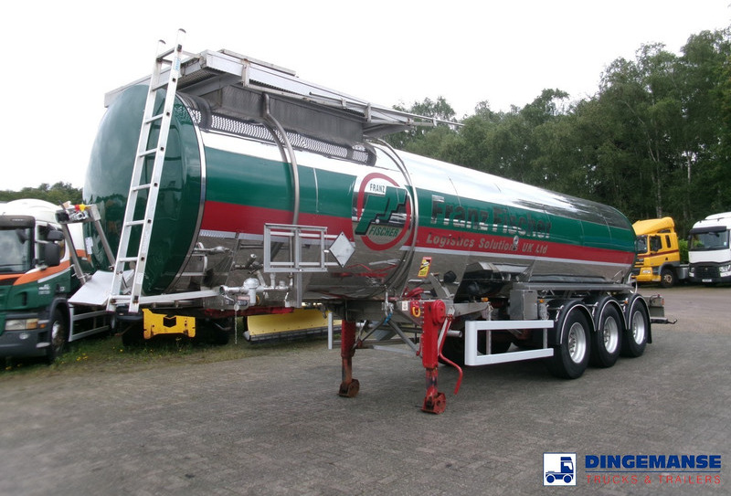 Clayton Chemical tank inox 18 m3 / 1 comp - Semi-remorque citerne: photos 1 Clayton Chemical tank inox 18 m3 / 1 comp - Semi-remorque citerne: photos 1