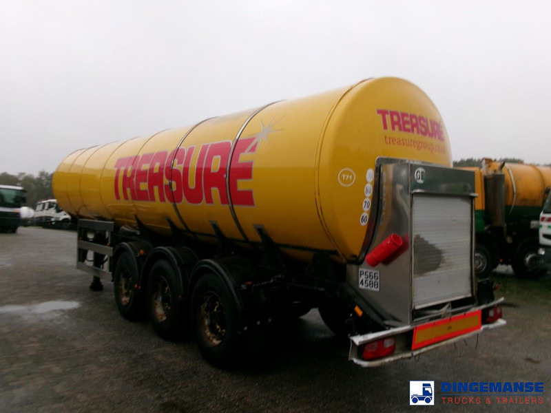 Clayton Food (beer) tank inox 30 m3 / 1 comp - Semi-remorque citerne: photos 4 Clayton Food (beer) tank inox 30 m3 / 1 comp - Semi-remorque citerne: photos 4