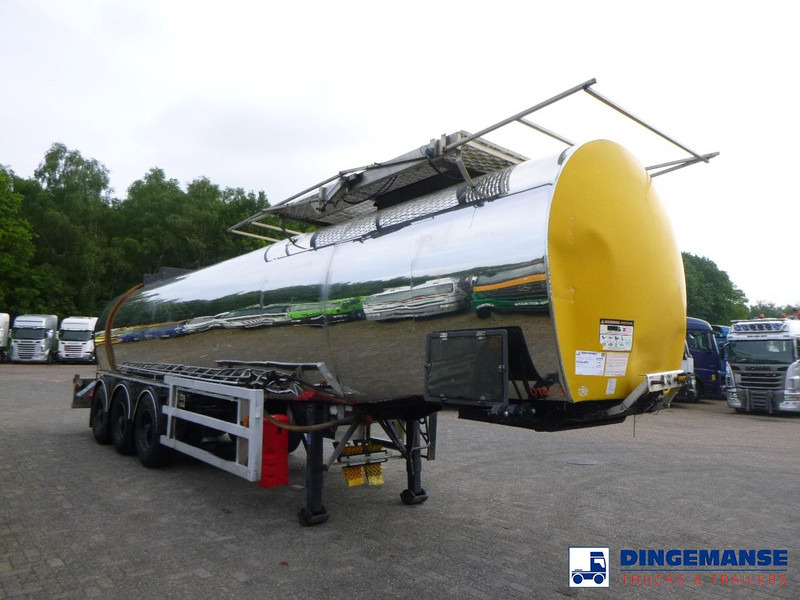 Crane Fruehauf Bitumen tank inox 28 m3 / 1 comp - Semi-remorque citerne: photos 2 Crane Fruehauf Bitumen tank inox 28 m3 / 1 comp - Semi-remorque citerne: photos 2