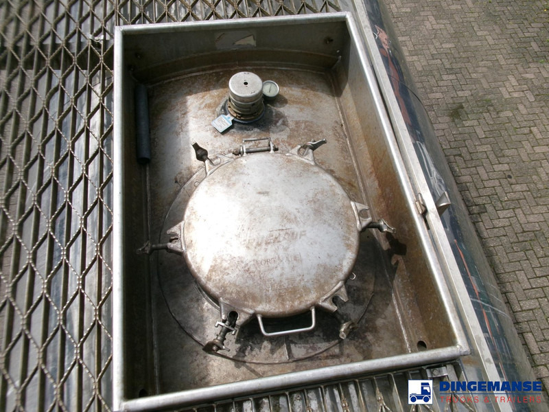 Semi-remorque citerne Crane Fruehauf Chemical ACID tank inox 30 m3 / 1 comp: photos 20