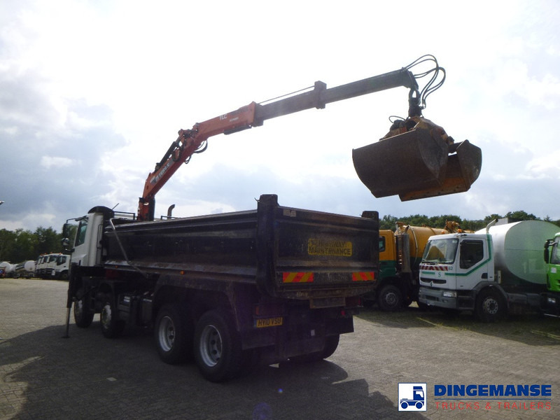 DAF CF 85.360 8X4 RHD tipper + Terex 118.2 VGL-A15 - Camion grue: photos 3 DAF CF 85.360 8X4 RHD tipper + Terex 118.2 VGL-A15 - Camion grue: photos 3