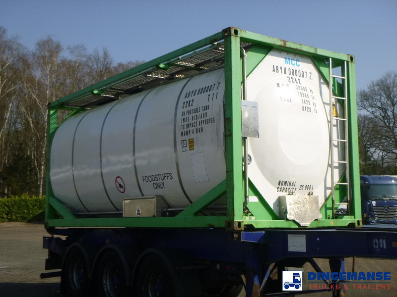 Danteco Food tank container inox 20 ft / 25 m3 / 1 comp - Cuve de stockage: photos 2 Danteco Food tank container inox 20 ft / 25 m3 / 1 comp - Cuve de stockage: photos 2