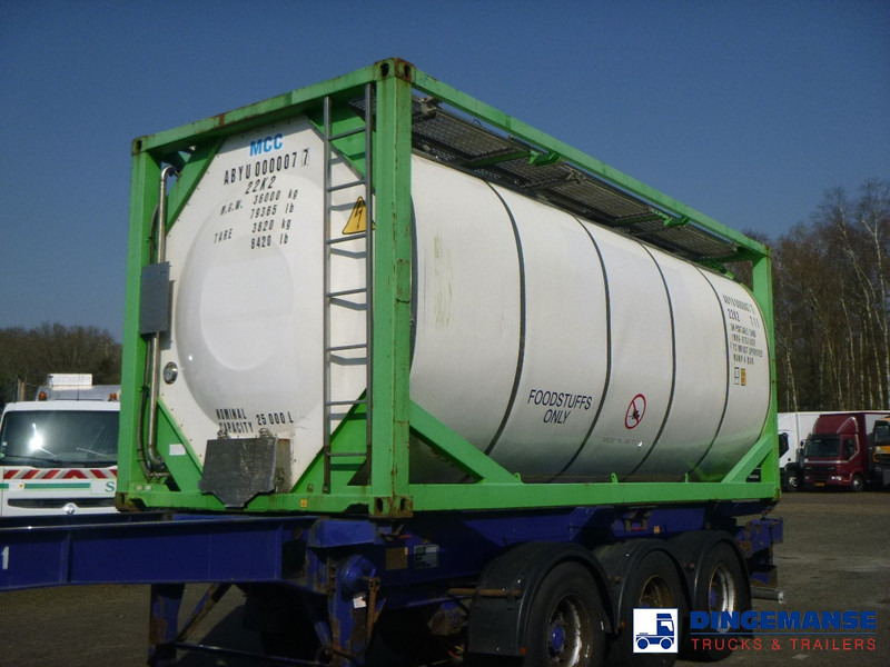 Danteco Food tank container inox 20 ft / 25 m3 / 1 comp - Cuve de stockage: photos 1 Danteco Food tank container inox 20 ft / 25 m3 / 1 comp - Cuve de stockage: photos 1