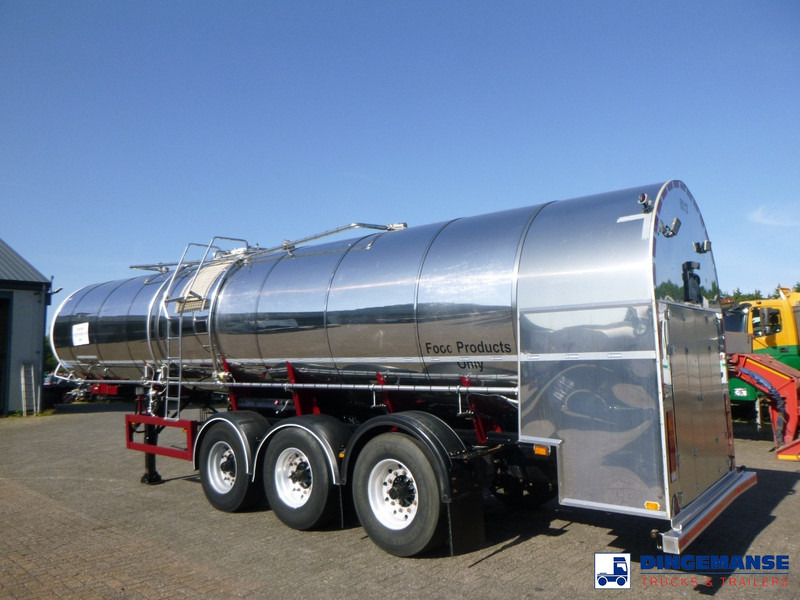 Feldbinder Food tank inox 30 m3 / 1 comp - Semi-remorque citerne: photos 3 Feldbinder Food tank inox 30 m3 / 1 comp - Semi-remorque citerne: photos 3