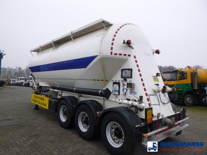 Feldbinder Powder tank alu 36 m3 / 1 comp - Semi-remorque citerne: photos 3 Feldbinder Powder tank alu 36 m3 / 1 comp - Semi-remorque citerne: photos 3