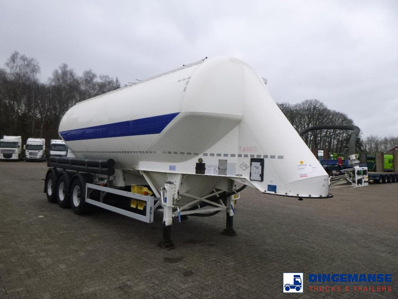 Feldbinder Powder tank alu 36 m3 / 1 comp - Semi-remorque citerne: photos 2 Feldbinder Powder tank alu 36 m3 / 1 comp - Semi-remorque citerne: photos 2