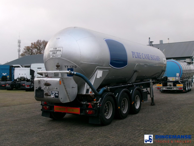 Feldbinder Powder tank alu 38 m3 (tipping) - Semi-remorque citerne: photos 4 Feldbinder Powder tank alu 38 m3 (tipping) - Semi-remorque citerne: photos 4