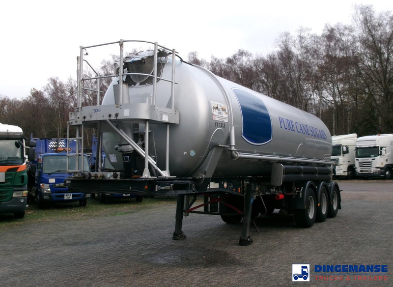 Feldbinder Powder tank alu 38 m3 (tipping) - Semi-remorque citerne: photos 1 Feldbinder Powder tank alu 38 m3 (tipping) - Semi-remorque citerne: photos 1