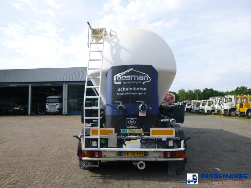 Feldbinder Powder tank alu 40 m3 / 1 comp + compressor - Semi-remorque citerne: photos 5 Feldbinder Powder tank alu 40 m3 / 1 comp + compressor - Semi-remorque citerne: photos 5
