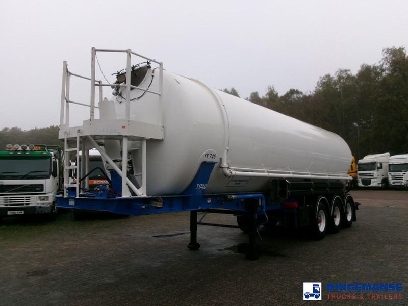 Feldbinder Powder tank alu 41 m3 (tipping) - Semi-remorque citerne: photos 1 Feldbinder Powder tank alu 41 m3 (tipping) - Semi-remorque citerne: photos 1