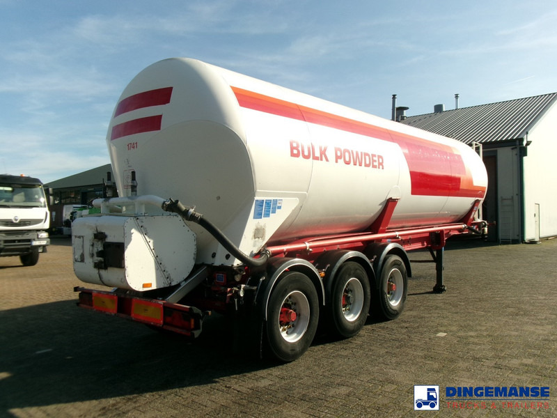 Feldbinder Powder tank alu 41 m3 (tipping) - Semi-remorque citerne: photos 4 Feldbinder Powder tank alu 41 m3 (tipping) - Semi-remorque citerne: photos 4